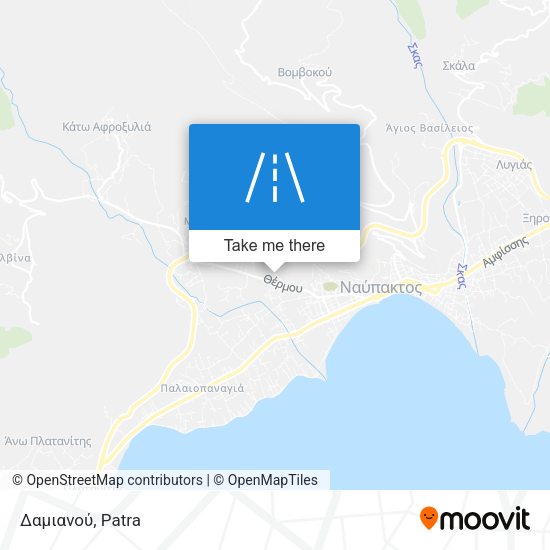 Δαμιανού map