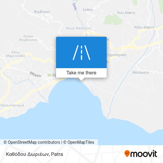Καθόδου Δωριέων map