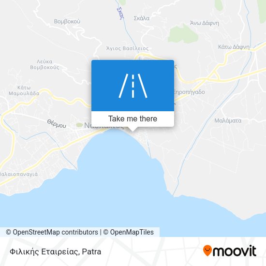 Φιλικής Εταιρείας map