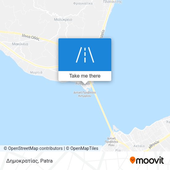 Δημοκρατίας map