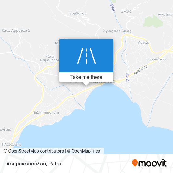 Ασημακοπούλου map