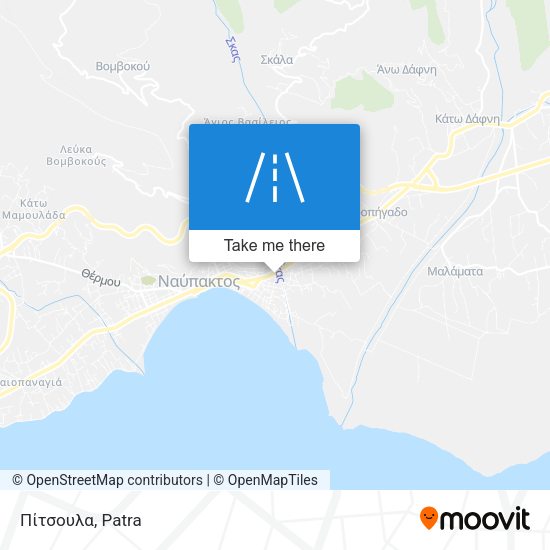 Πίτσουλα map