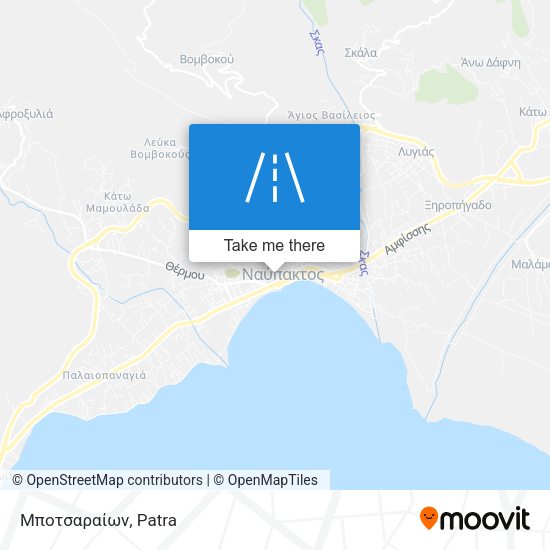 Μποτσαραίων map
