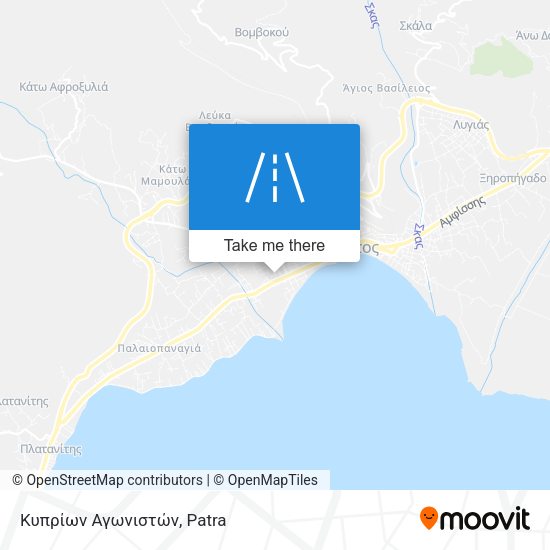 Κυπρίων Αγωνιστών map