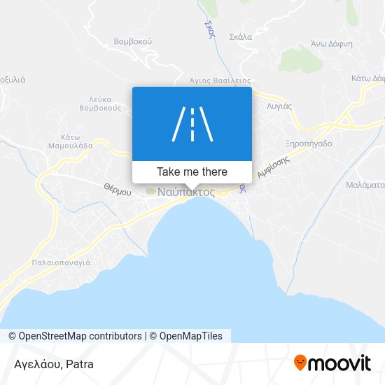 Αγελάου map