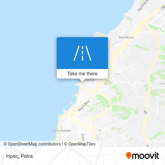 Ήρας map