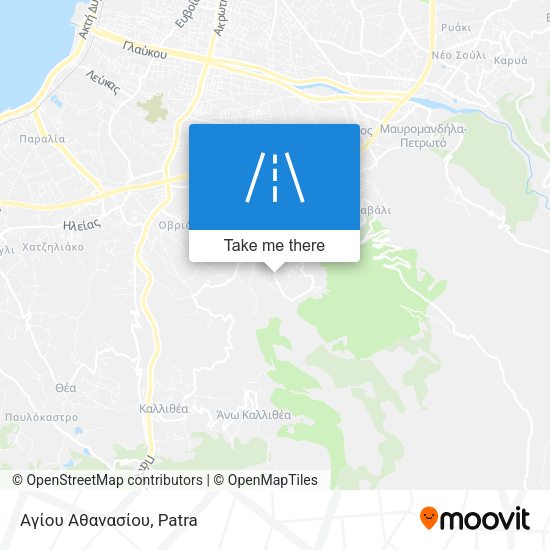 Αγίου Αθανασίου map