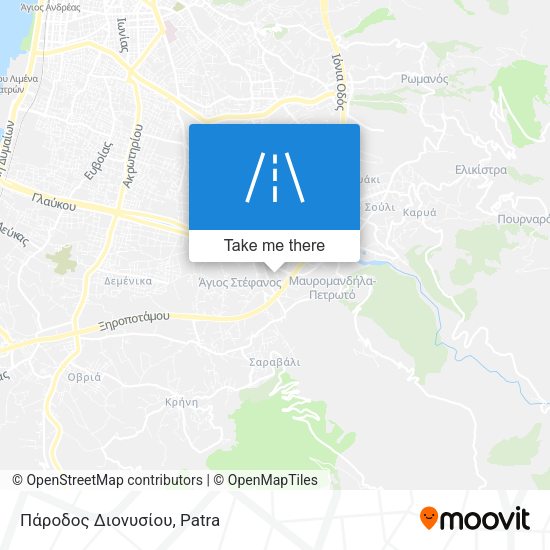 Πάροδος Διονυσίου map