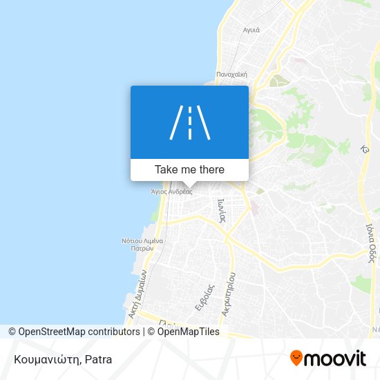 Κουμανιώτη map