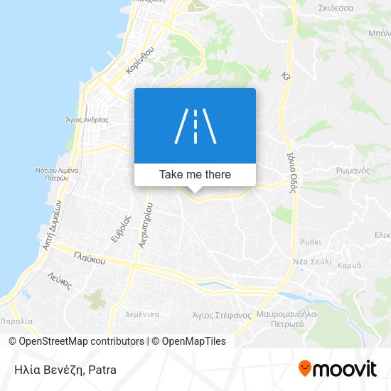Ηλία Βενέζη map
