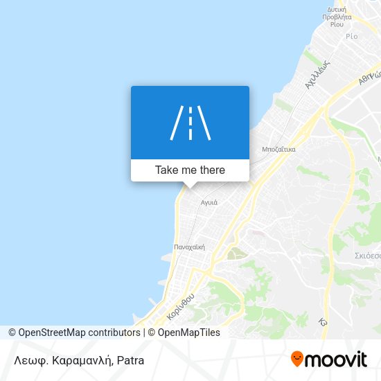 Λεωφ. Καραμανλή map