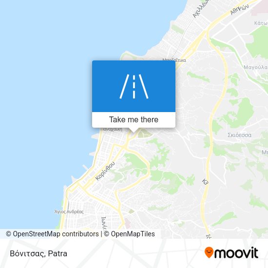 Βόνιτσας map