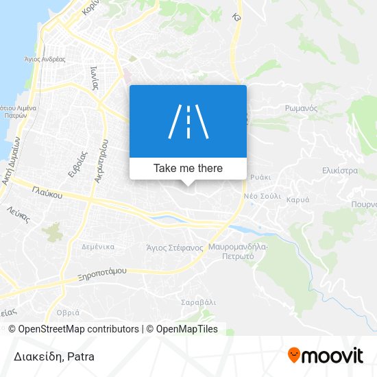 Διακείδη map