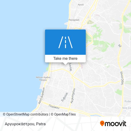 Αργυροκάστρου map