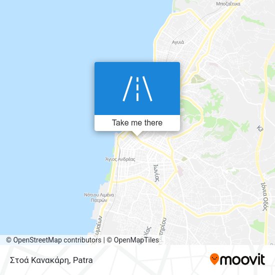 Στοά Κανακάρη map