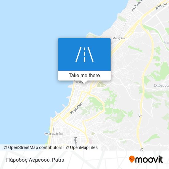 Πάροδος Λεμεσού map