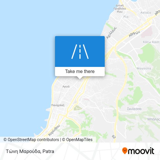 Τώνη Μαρούδα map