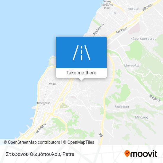 Στέφανου Θωμόπουλου map