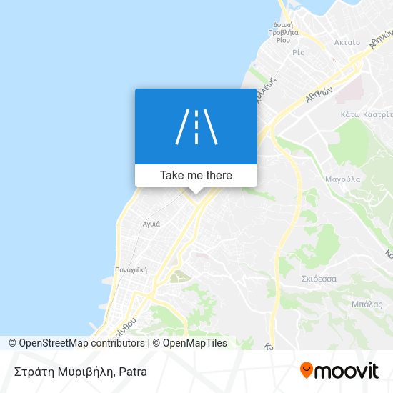 Στράτη Μυριβήλη map