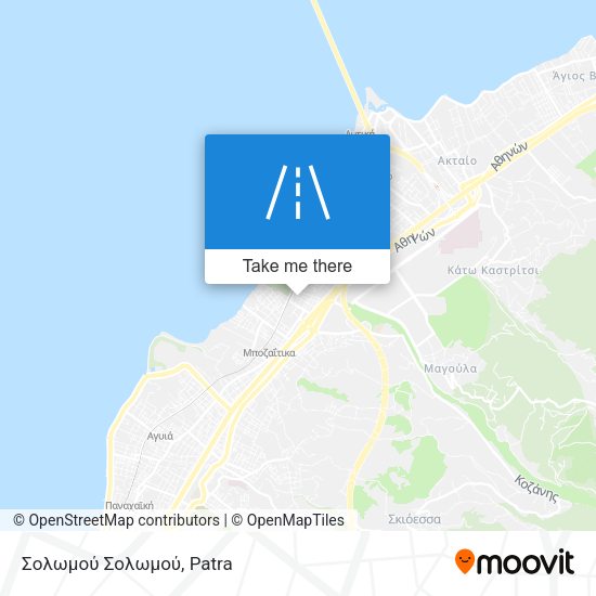 Σολωμού Σολωμού map