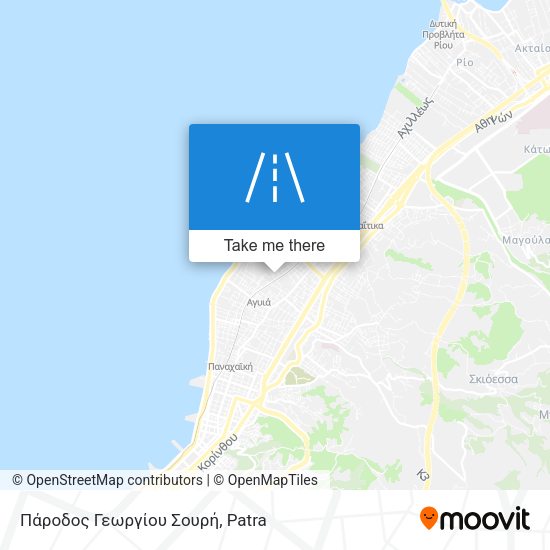 Πάροδος Γεωργίου Σουρή map