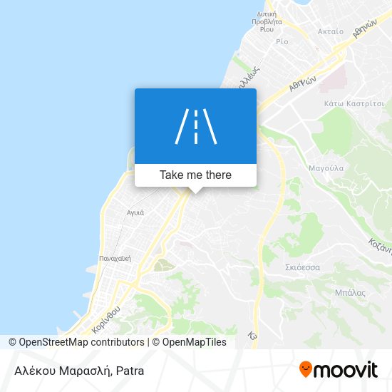 Αλέκου Μαρασλή map