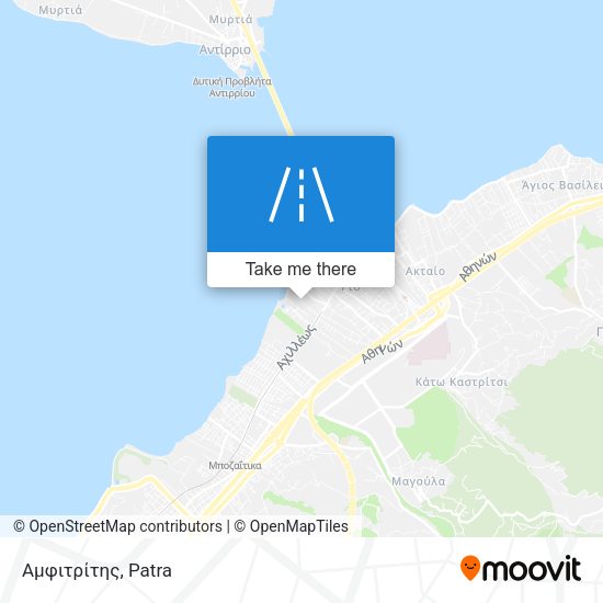 Αμφιτρίτης map