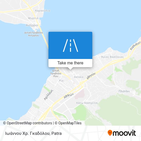 Ιωάννου Χρ. Γκαδόλου map