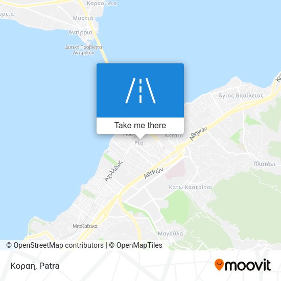Κοραή map