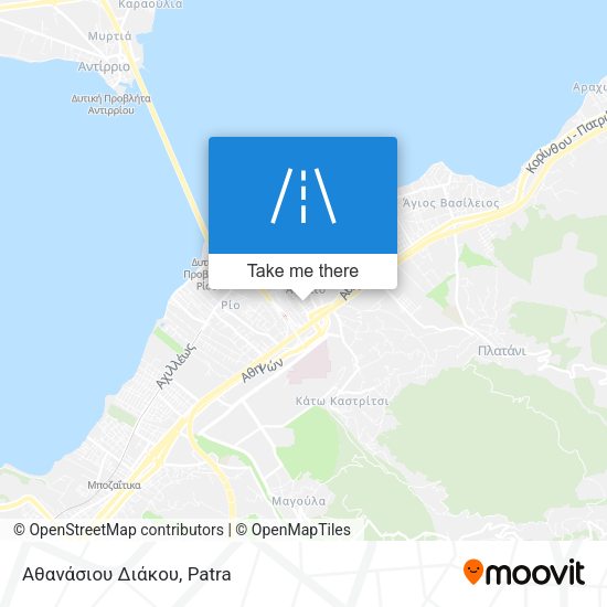 Αθανάσιου Διάκου map