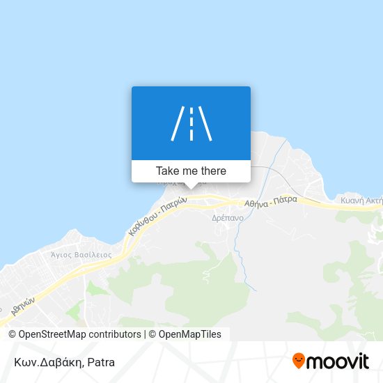 Κων.Δαβάκη map