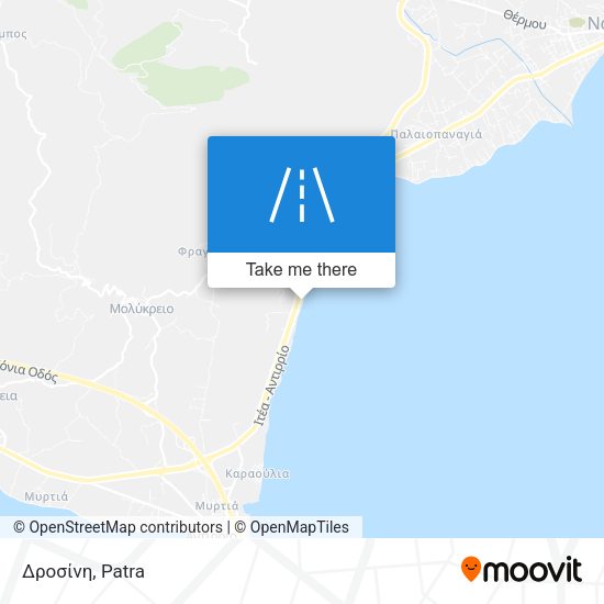 Δροσίνη map