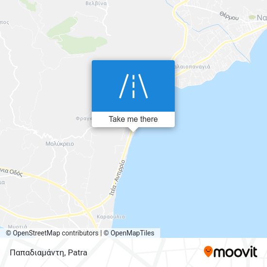 Παπαδιαμάντη map