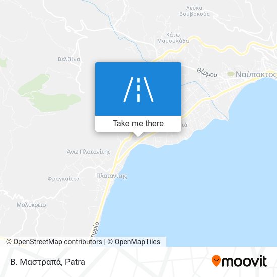 Β. Μαστραπά map