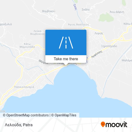 Λελούδα map