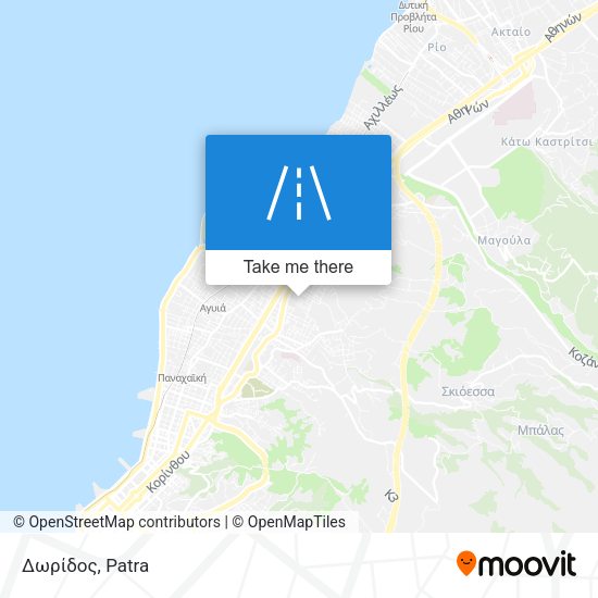 Δωρίδος map