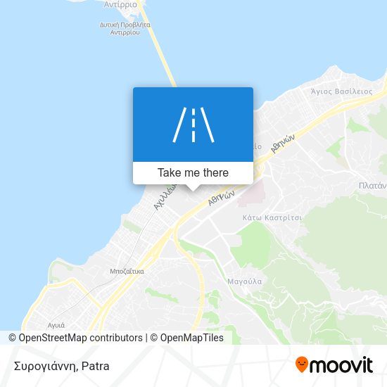 Συρογιάννη map