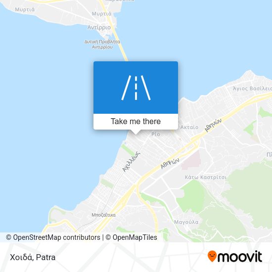 Χοιδά map