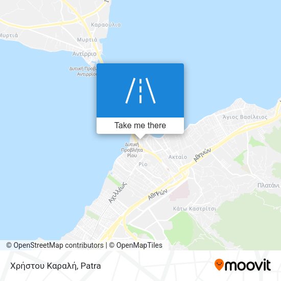 Χρήστου Καραλή map