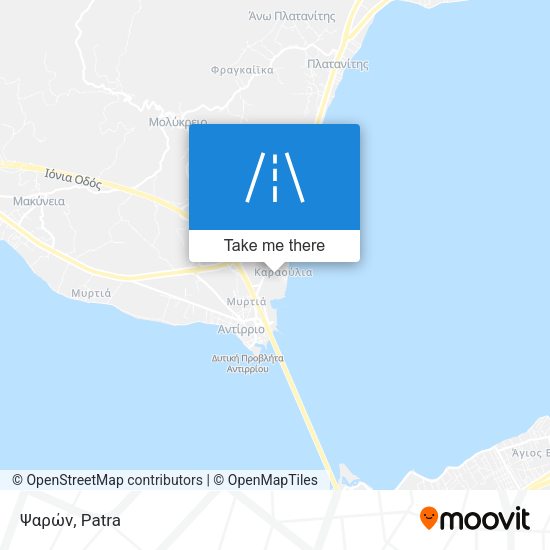 Ψαρών map