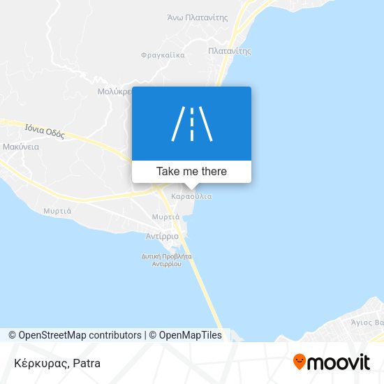 Κέρκυρας map