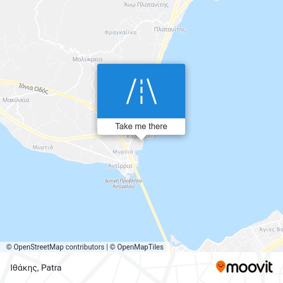 Ιθάκης map
