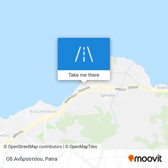 Οδ.Ανδρούτσου map