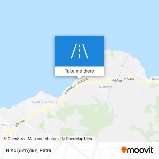 Ν.Καζαντζάκη map