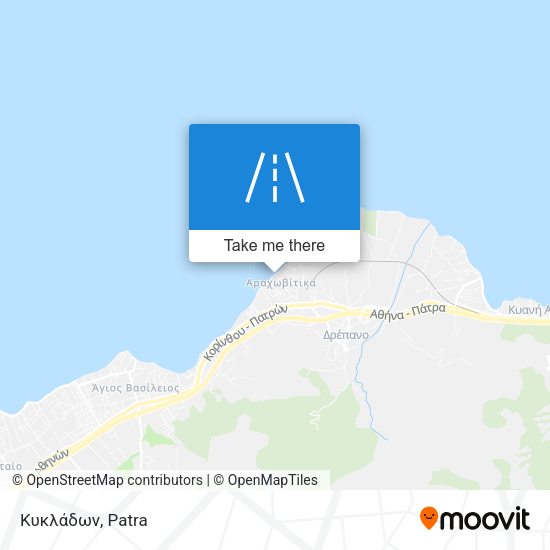 Κυκλάδων map