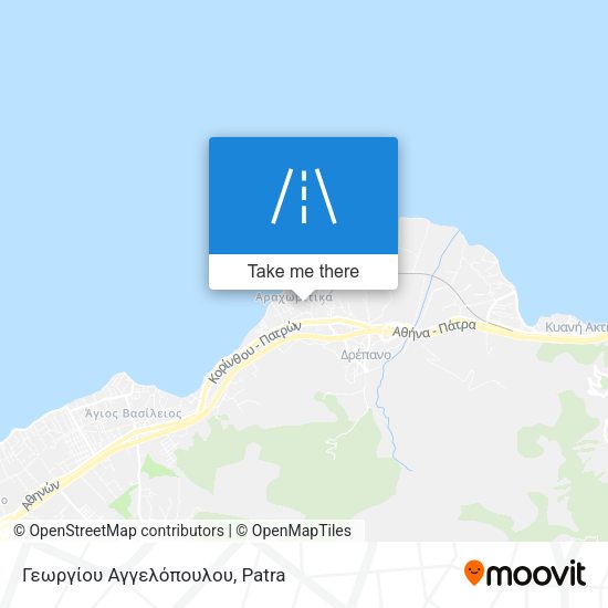Γεωργίου Αγγελόπουλου map