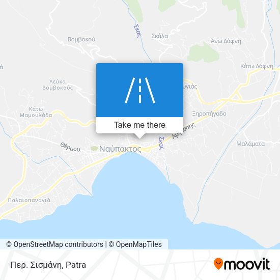 Περ. Σισμάνη map