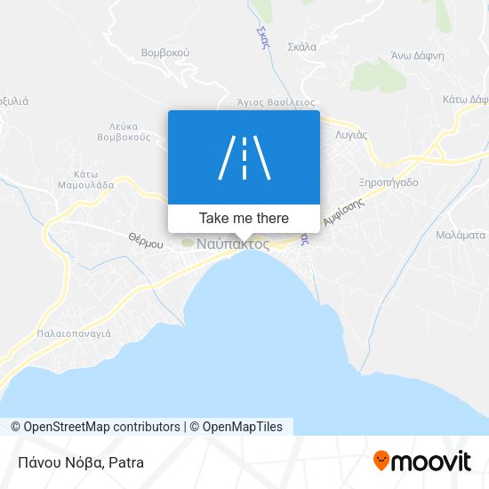 Πάνου Νόβα map