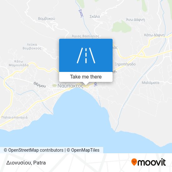Διονυσίου map