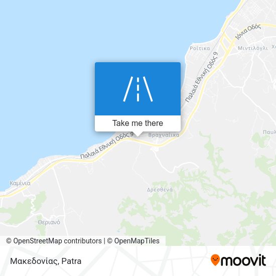 Μακεδονίας map